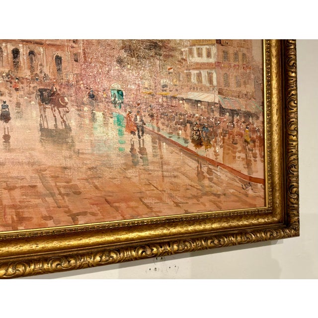 Modern Painting of Venice by A. Silety For Sale - Image 3 of 5