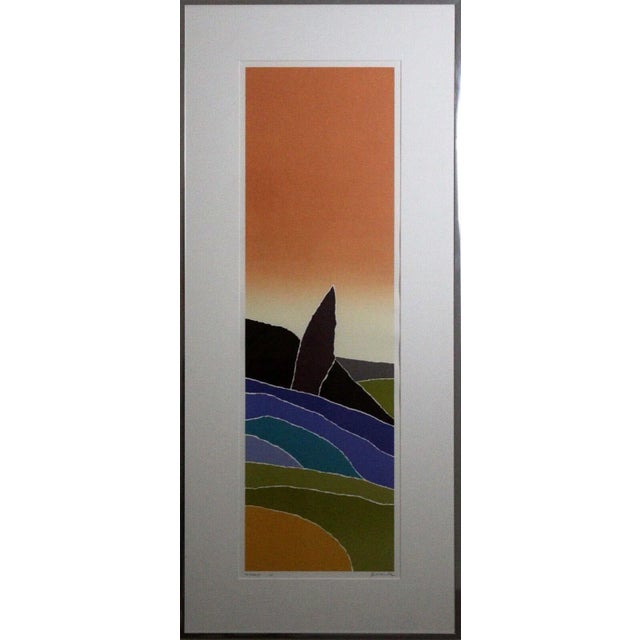 1980 Provence Signed AP Limited Edition Serigraph on Paper by Arthur Secunda Framed For Sale - Image 11 of 11
