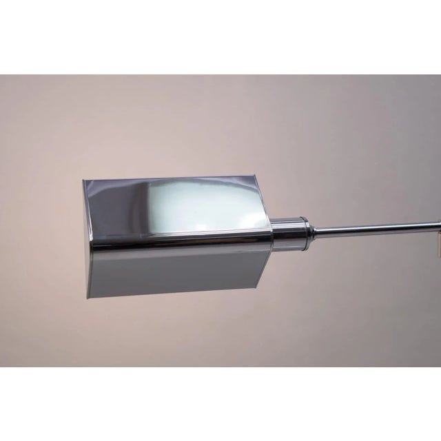 German Chrome Swivel Floor Lamp, 1970s For Sale - Image 10 of 14