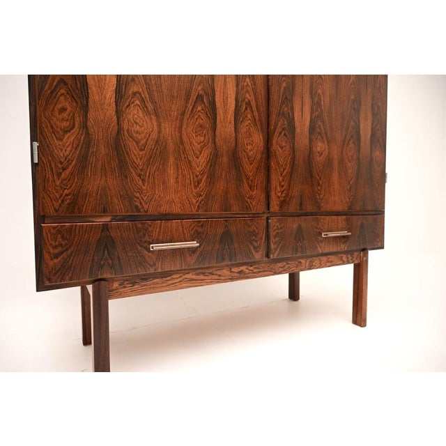 Vintage Danish Drinks Cabinet by Axel Christensen, 1960s For Sale - Image 9 of 11
