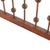 Pair of Antique Walnut Stick & Ball Sunburst Architectural Corbels C1900 For Sale - Image 9 of 10