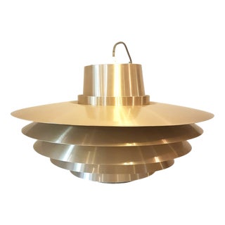 Large Verona Pendant Light by Sven Middelboe for Nordisk Solar, 1960s For Sale