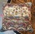 Early 19th Century Large Antique 19thc English Needlepoint Scenic Tapestry Cushion Pillow For Sale - Image 5 of 5