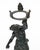 Metal Bronze Antique Sculpture of Silenus, Circa 1880 For Sale - Image 7 of 9
