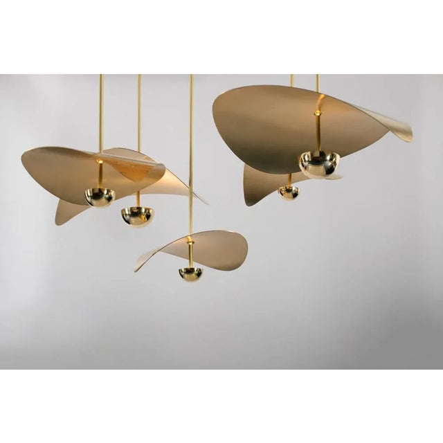 Not Yet Made - Made To Order Bonnie Cluster 3 Led Chandelier by Ovature Studios, Set of 6 For Sale - Image 5 of 5