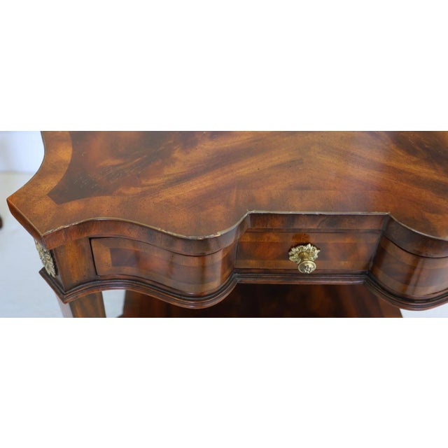 Maitland-Smith McKinley Mahogany Occasional Accent Side Table 1990s For Sale - Image 10 of 12