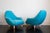 Turquoise 2010 George Smith Tom Dixon Club Lounge Chairs, a Pair For Sale - Image 8 of 18