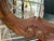 20th Century Mexican Handcrafted Carved Oak Mirror For Sale - Image 11 of 12