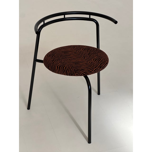 Metal Vintage Chairs by Ross Littell for Atelier Areti, 1980s, Set of 4 For Sale - Image 7 of 11