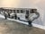Early 20th Century Art Deco Ornate Wrought Iron Console Table For Sale In Houston - Image 6 of 7