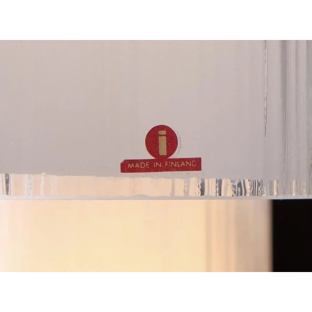 Wood Ceiling Light attributed to Iittala, Finland, 1960s For Sale - Image 7 of 10