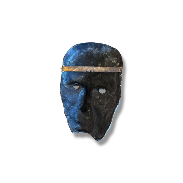 Abstract Picasso Face Bronze Sculpture by Lee Andreason, Signed For Sale - Image 3 of 3