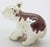 1980s Vintage Italian Handmade Genuine Sterling Silver Enameled Bear Cub Figurine by Ottaviani of Rome, 1980s Solid 925 Silver Brown Enamel Miniature For Sale - Image 5 of 11
