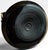 Vintage Murano Style Black Amethyst Sommerso Art Glass Saddle Rim Chimney Vase For Sale In Portland, ME - Image 6 of 6
