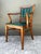 Wood Vintage Channel Tufted Desk Chair For Sale - Image 7 of 12