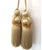 Gold Key Tassels With Cut Velvet Ruche- A Pair For Sale - Image 4 of 12