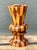 Late 20th Century Vintage Geometric Wood Marquetry Vase For Sale - Image 5 of 12
