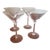 Crystal Martini Glasses - Set of 4 For Sale