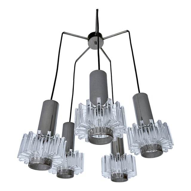 Space Age Pendant Light from Honsel, 1970s For Sale