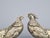Shabby Chic 11" Pair of Antique Italian Silver Plated Pheasant Statues For Sale - Image 3 of 9