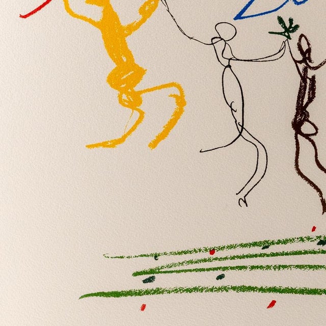 Modern Pablo Picasso, Round of Youth, Signed Lithograph For Sale - Image 3 of 5