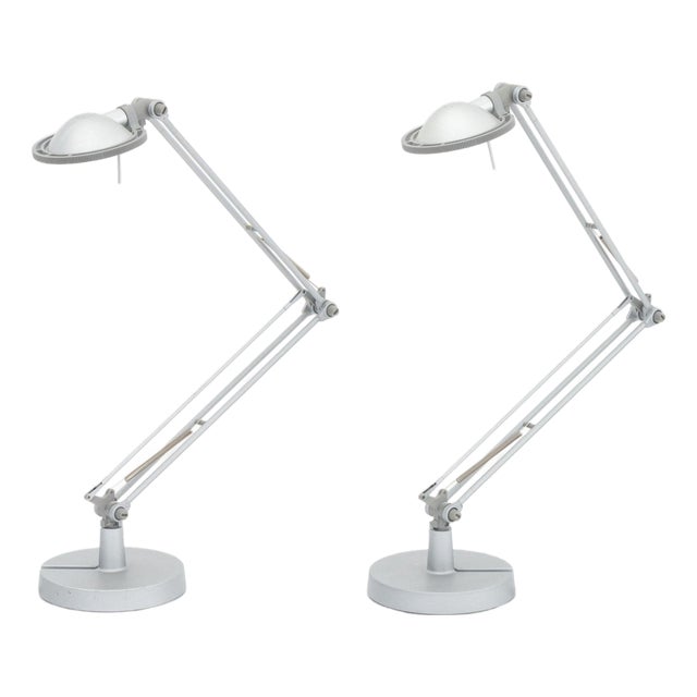 Meda & Rizzatto X Luceplan "Berenice" Lamps, Pair For Sale