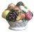 Italian Majolica Fruit Basket Centerpiece For Sale