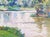 River Landscape Oil Painting – Ukrainian Soviet Art, 1975 49.5-69.5 For Sale - Image 6 of 6