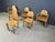 Pine Wood Dining Chairs by Rainer Daumiller for Hirtshals Savvaerk, 1980s, Set of 6 For Sale - Image 9 of 15