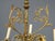 Gold Rococo Style, Leaf and Vine Chandelier, Dore Bronze, Italy, 1920s For Sale - Image 8 of 13