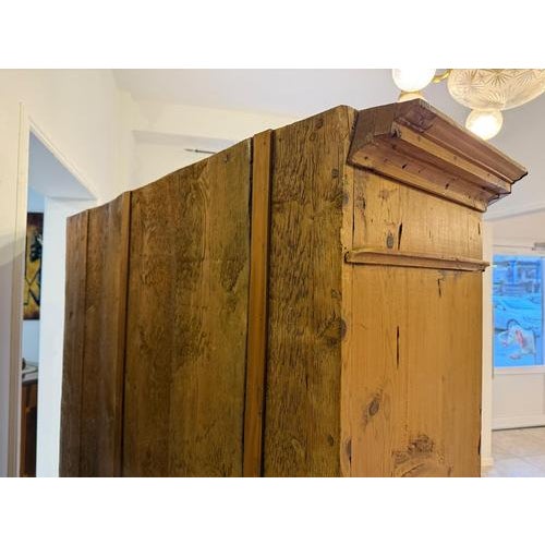 Baroque Bread Cabinet in Solid Wood, 1780 For Sale - Image 15 of 16
