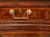 Theodore Alexander English Style Mahogany Leather Top Partners Desk For Sale - Image 10 of 11