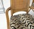 Set of 6 Cane Tall Back Pecan Mid-Century Modern Chairs Mint For Sale - Image 10 of 12