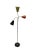 3-Arm Floor Lamp with Pierced Metal Matte Shades, 1960s For Sale - Image 10 of 12