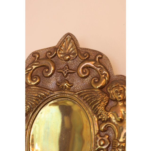 Large Mid-Century Modern Swedish Brass Sconce For Sale - Image 10 of 13