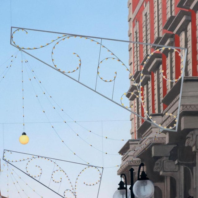 Glimpse of Milan, 2007, Canvas, Framed For Sale - Image 6 of 11