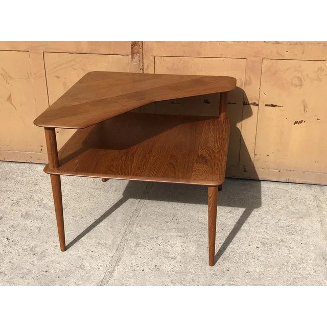 Wood Minerva Coffee Table by Peter Hvidt & Orla Mølgaard-Nielsen for France & Søn / France & Daverkosen, 1950s For Sale - Image 7 of 8