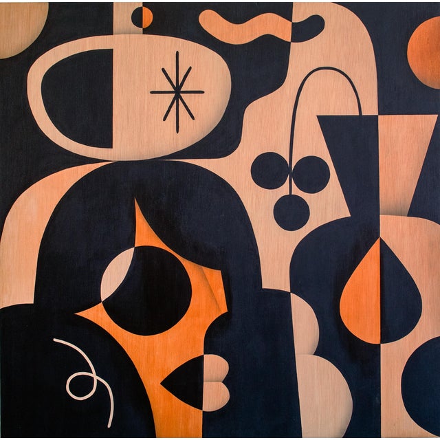 Rubén Sánchez, Sunny Morning II, 2024, Acrylic Painting on Panel For Sale - Image 10 of 10