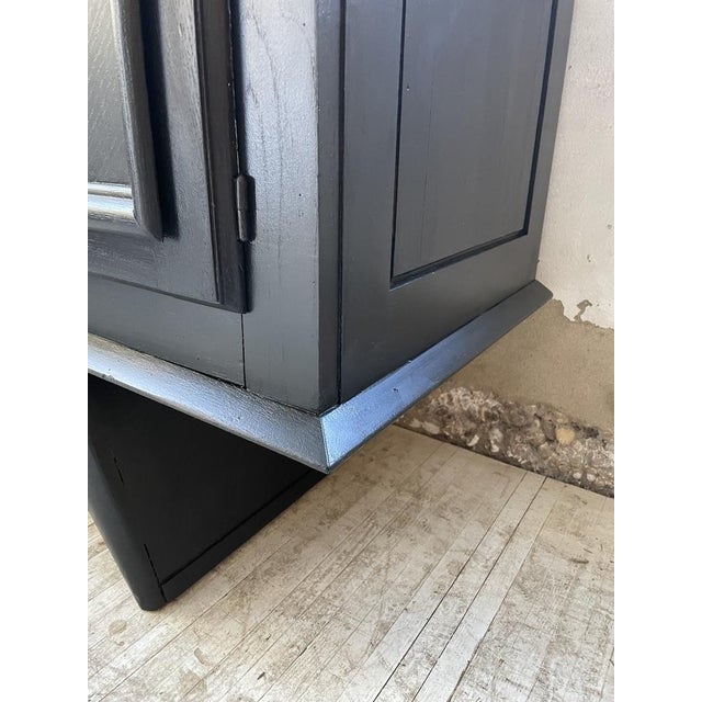 Brutalist Black Sideboard, 1960s For Sale - Image 18 of 18