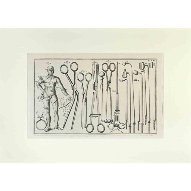Surgical instruments is part of the suite realized by lorenz heister in the series of institutiones chirurgicae,...