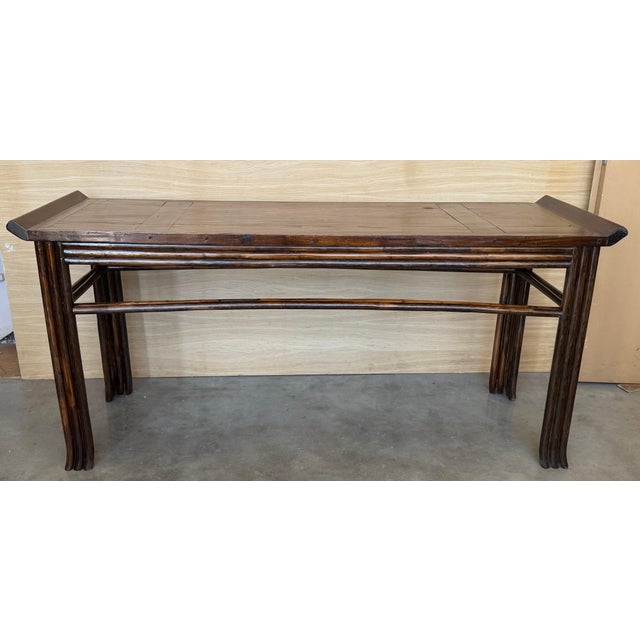 18th Century Chinese Walnut Altar Table For Sale - Image 18 of 18