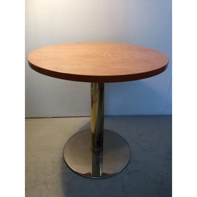 Gold Brass Side Table, 1980s For Sale - Image 8 of 9