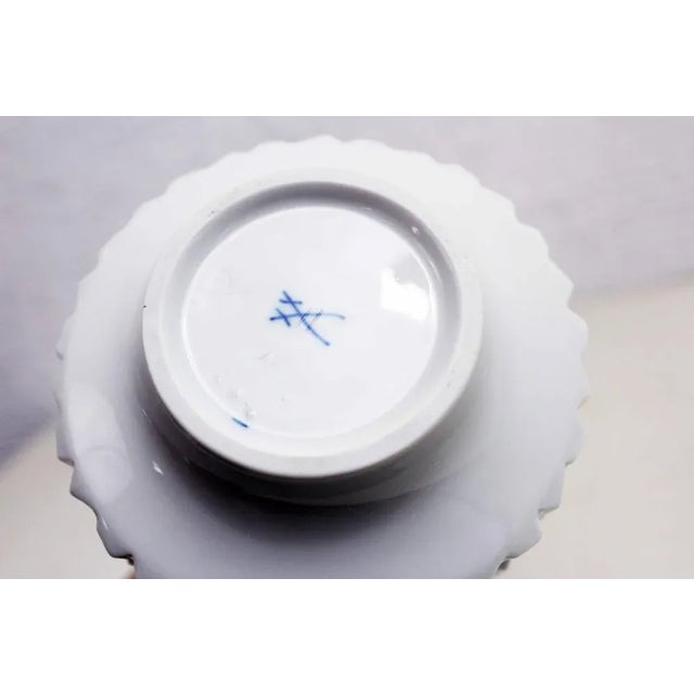 Meissen Porcelain Vase by Ludwig Zepner, 1970s For Sale - Image 3 of 10