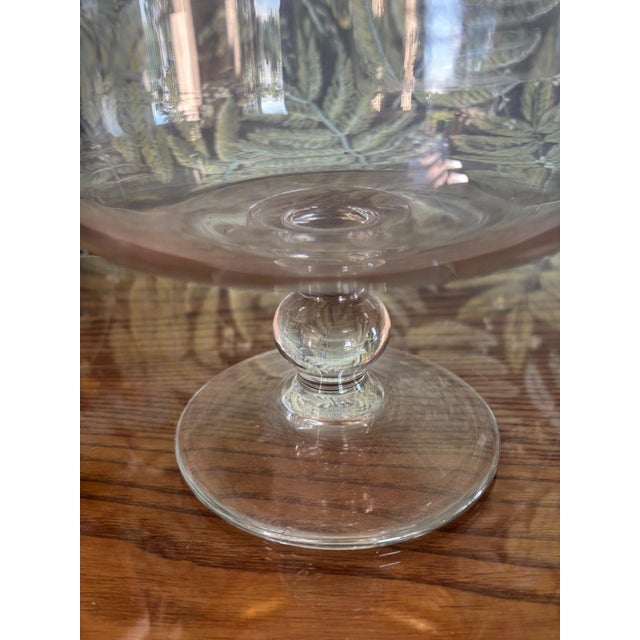 19th Century Mouth-Blown Glass Bowl from La Rochère, 1890s For Sale - Image 5 of 7