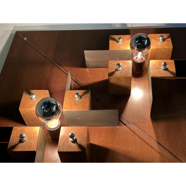 Large Arabesque Light Panel from Hit Proposal, 1970s For Sale - Image 14 of 18