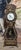 Master Clock in Stained Wood with Gilded Bronze Iconography of Cupids For Sale - Image 9 of 10