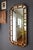 Tall Chinoiserie Faux Bamboo Gold Tortoise Shell Octagon Mirror For Sale - Image 6 of 15