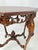 Rococo Revival Carved Walnut & Burl Octagonal Accent Table For Sale - Image 14 of 16