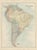 Antique South America Map from Bartholomew, 1884 For Sale - Image 10 of 10