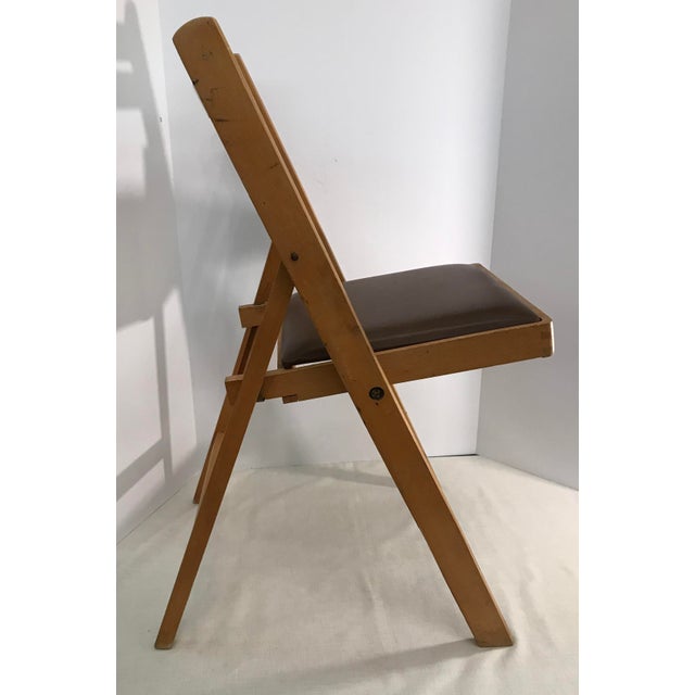 Vintage Wooden Folding Chair, Made in Romania Chairish